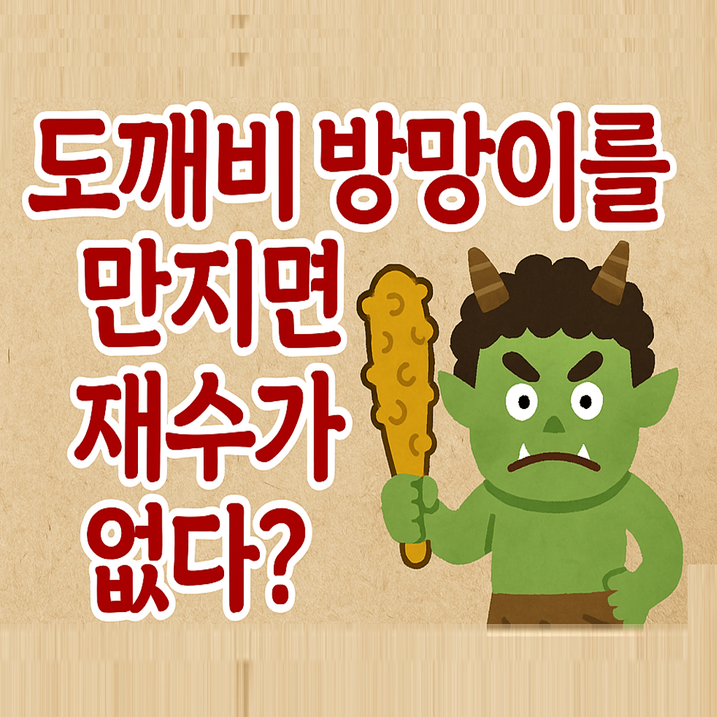 [미신] Ep.21 - 도깨비 방망이를 만지면 재수가 없다?-썸네일