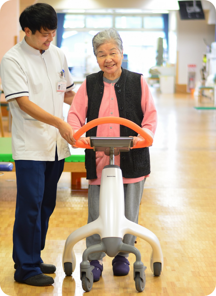 파나소닉의 스마트 걷기 훈련 솔루션 ' 보행 트레이닝 로봇'