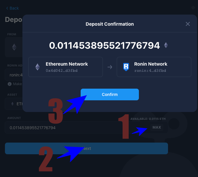 수수료 계산 창으로 넘어가기 전단계