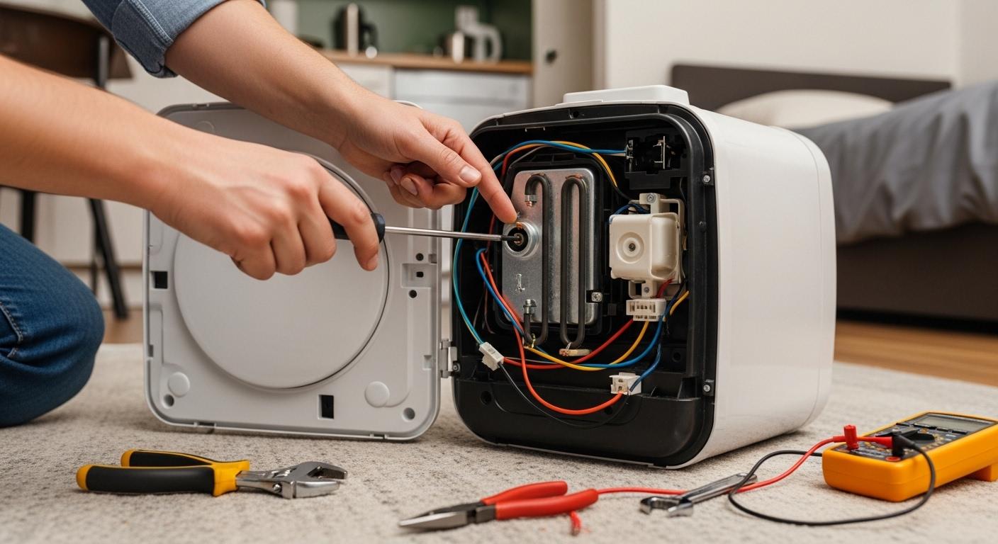 원룸 거주층 소형 건조기 문제 해결