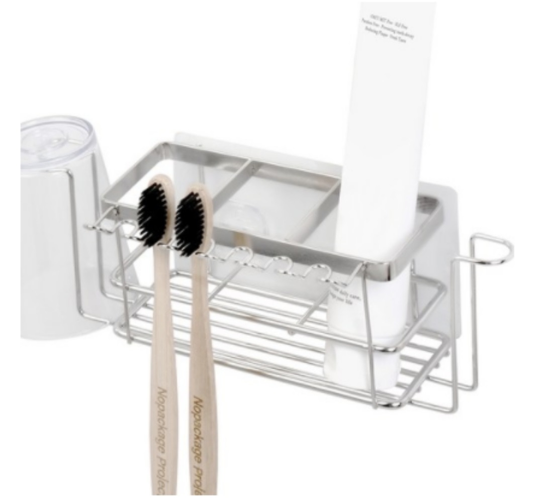 무타공 칫솔 트레이