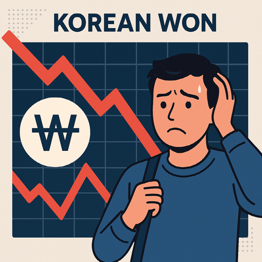원화가치 하락이 한국 경제와 일상에 미치는 영향 사진