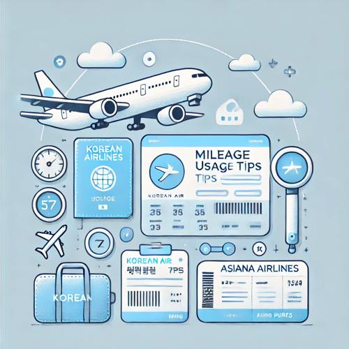 대한항공과 아시아나항공 마일리지 가치 섬네일
