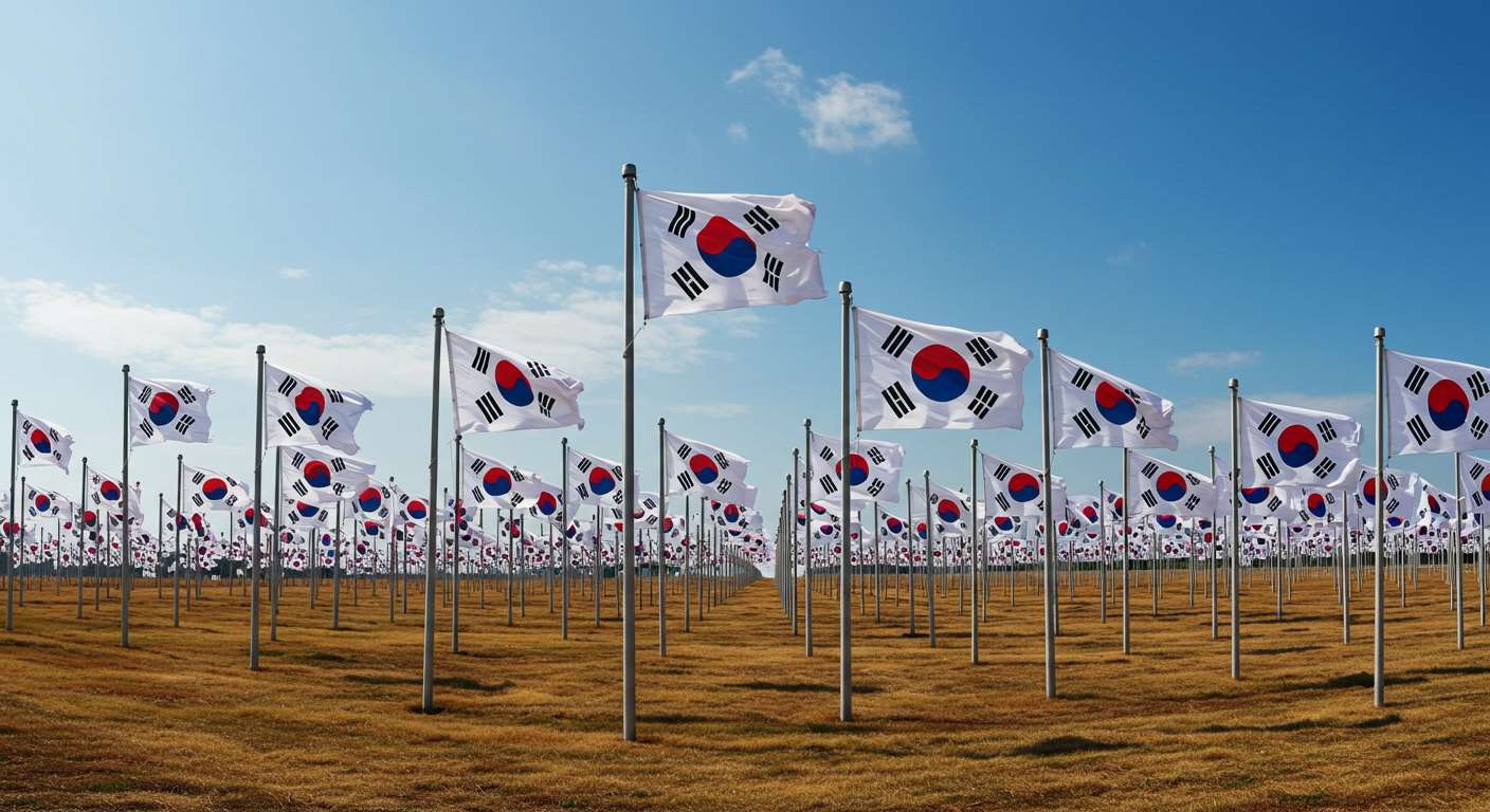 815 광복절 태극기