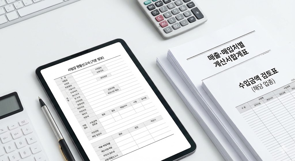 신고 시 준비해야 할 서류 및 내용