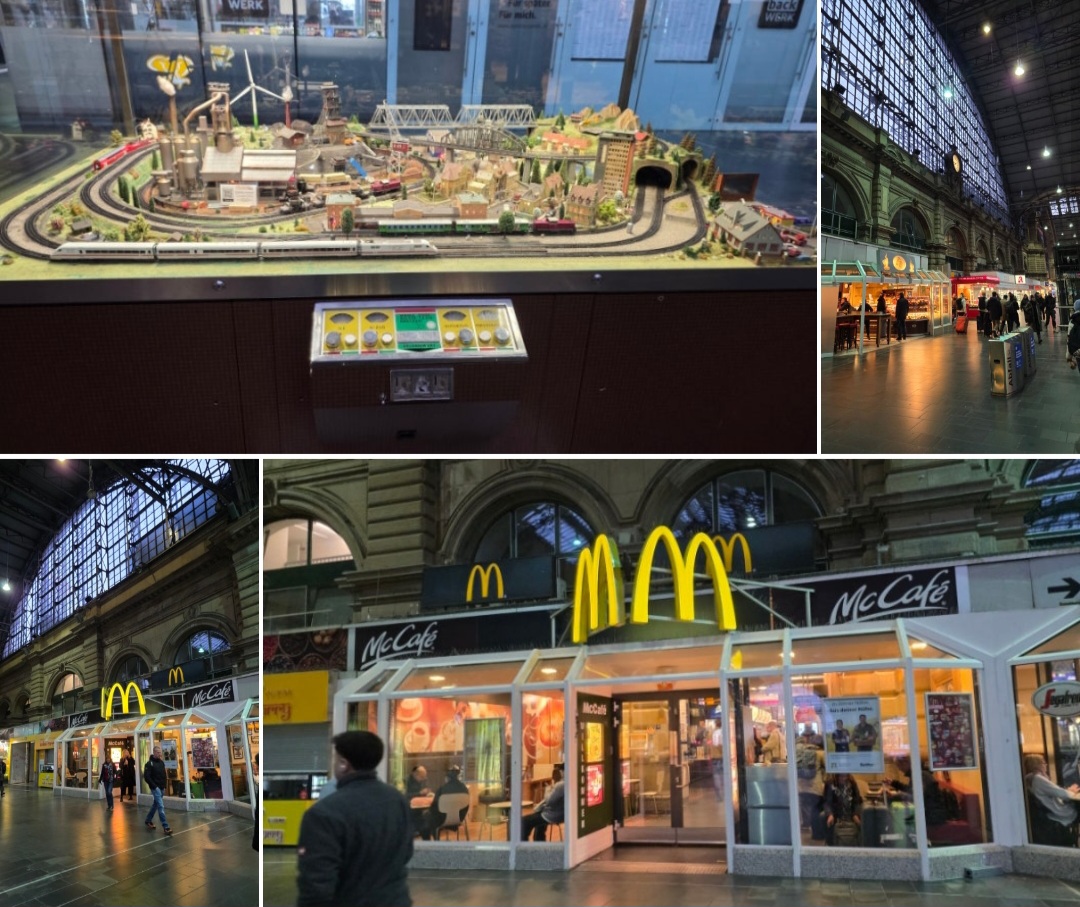 프랑크푸르트 중앙역 맥도날드
