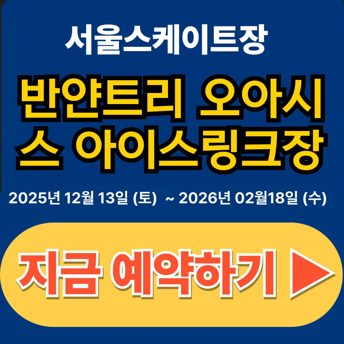 서울 스케이트장 반얀트리 오아시스 아이스링크장