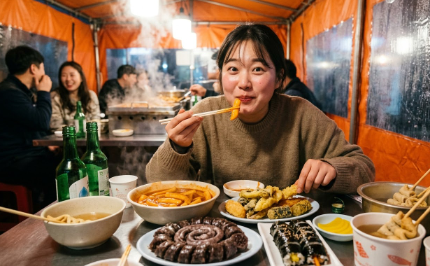 식욕 조절이 안 될 때 모습