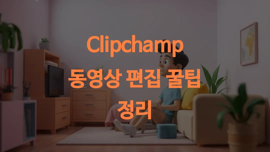Clipchamp 동영상 편집 꿀팁 정리