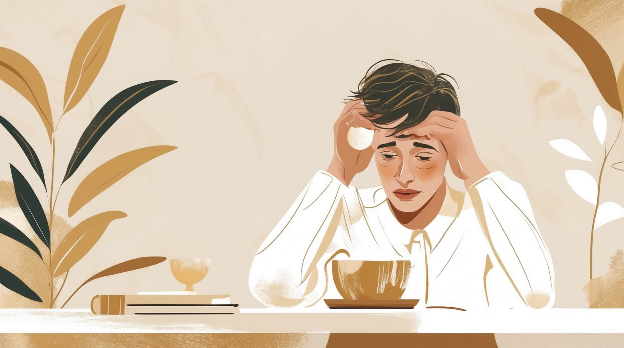 어지럼증과 관련된 사진입니다.