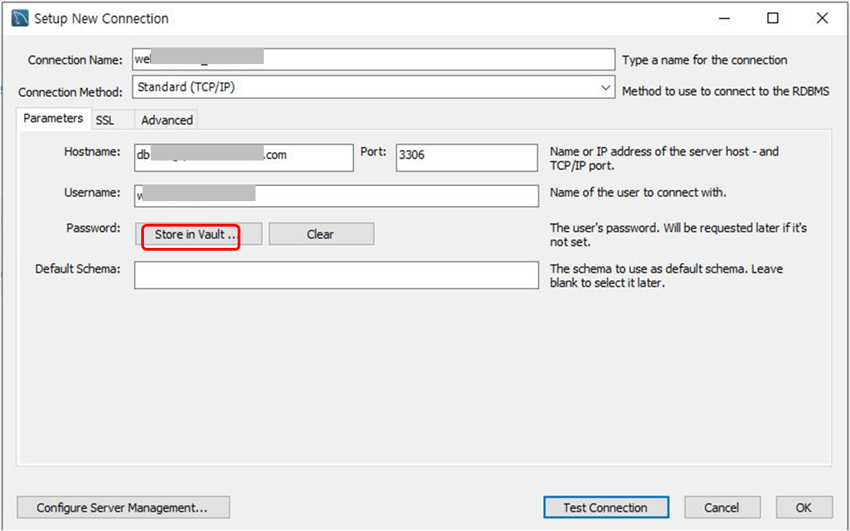 workbench settings