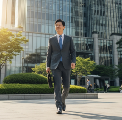 재취업 성공 이미지