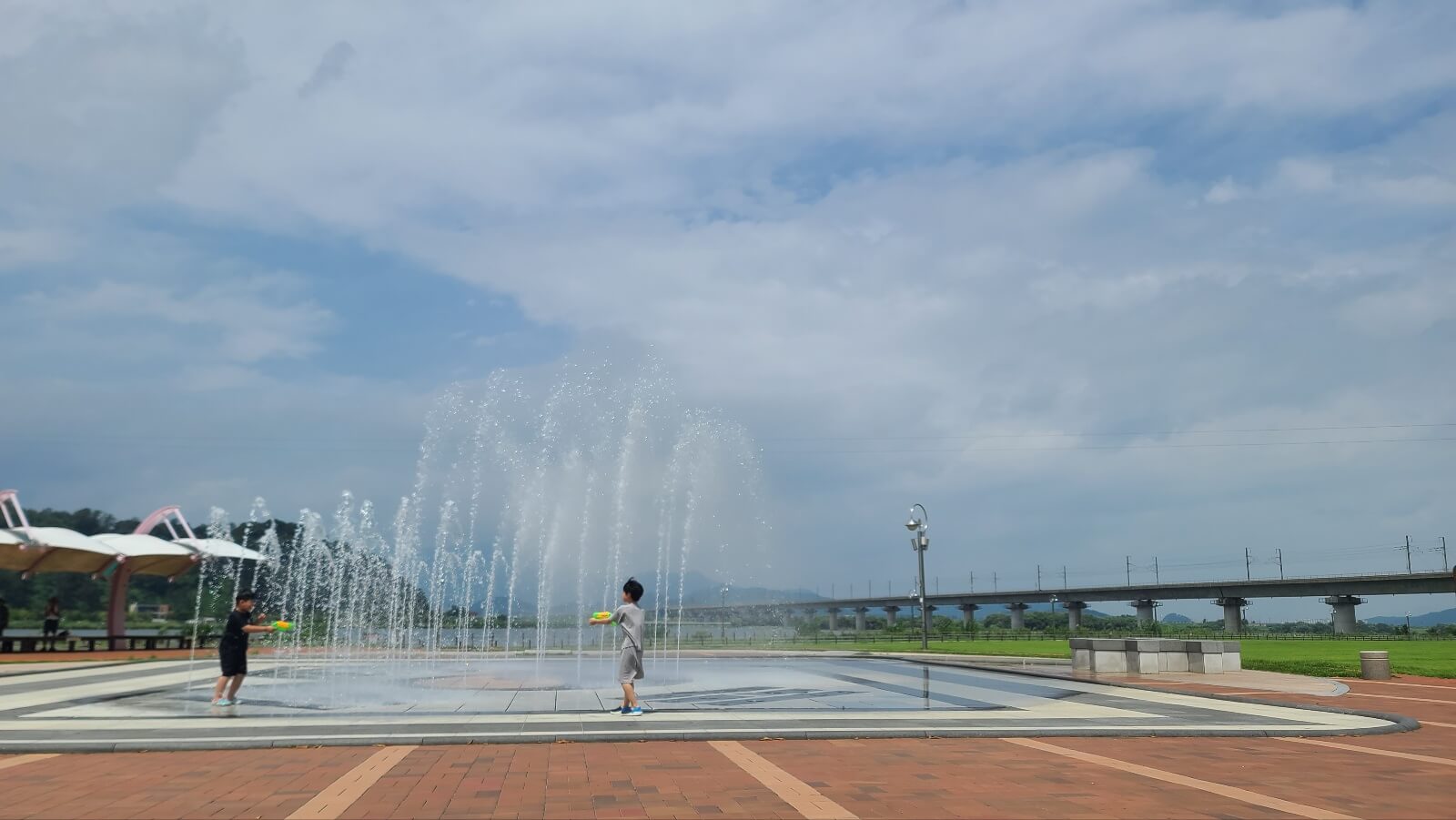 바닥분수2