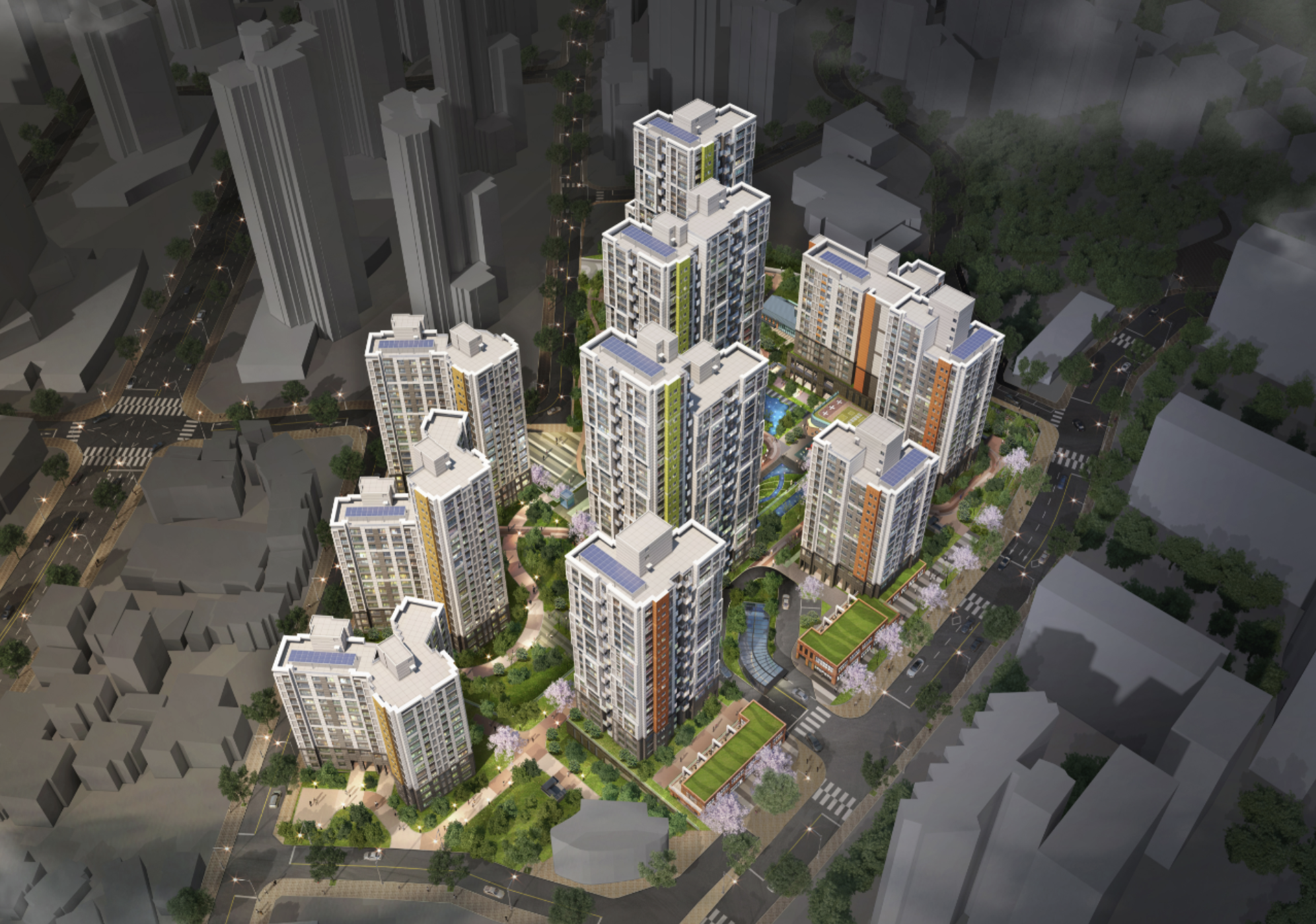 노량진4구역 재개발 조감도