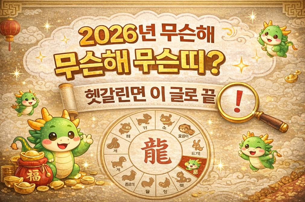 2026년은 무슨 해? 3분 완벽 정리
