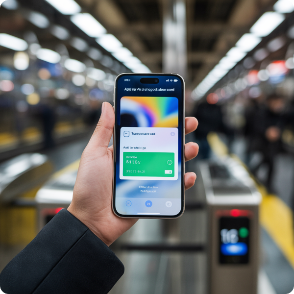 애플페이 교통카드 충전 이미지
