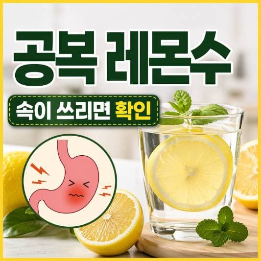 레몬수 공복 관련 이미지