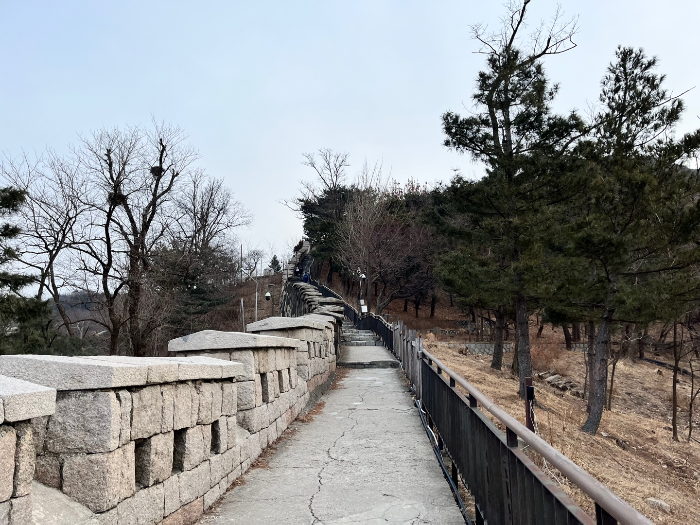 깔끔한 등산로