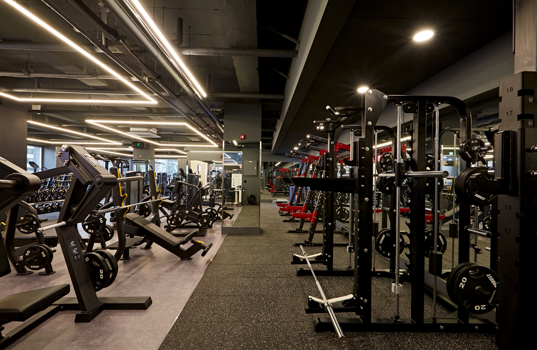 헬스장내부인테리어