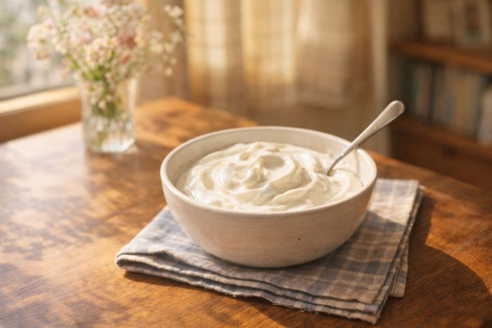 홈카페 스타일 그릭요거트 만들기