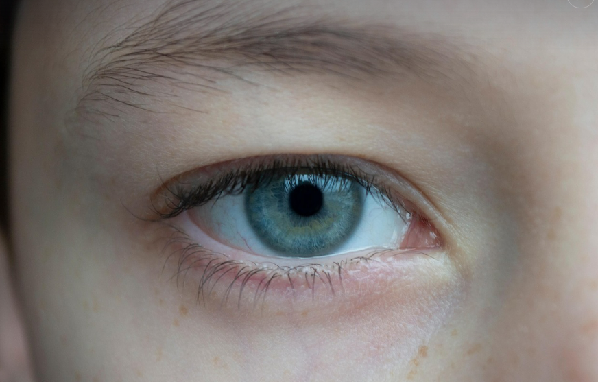 아이 눈동자 사진