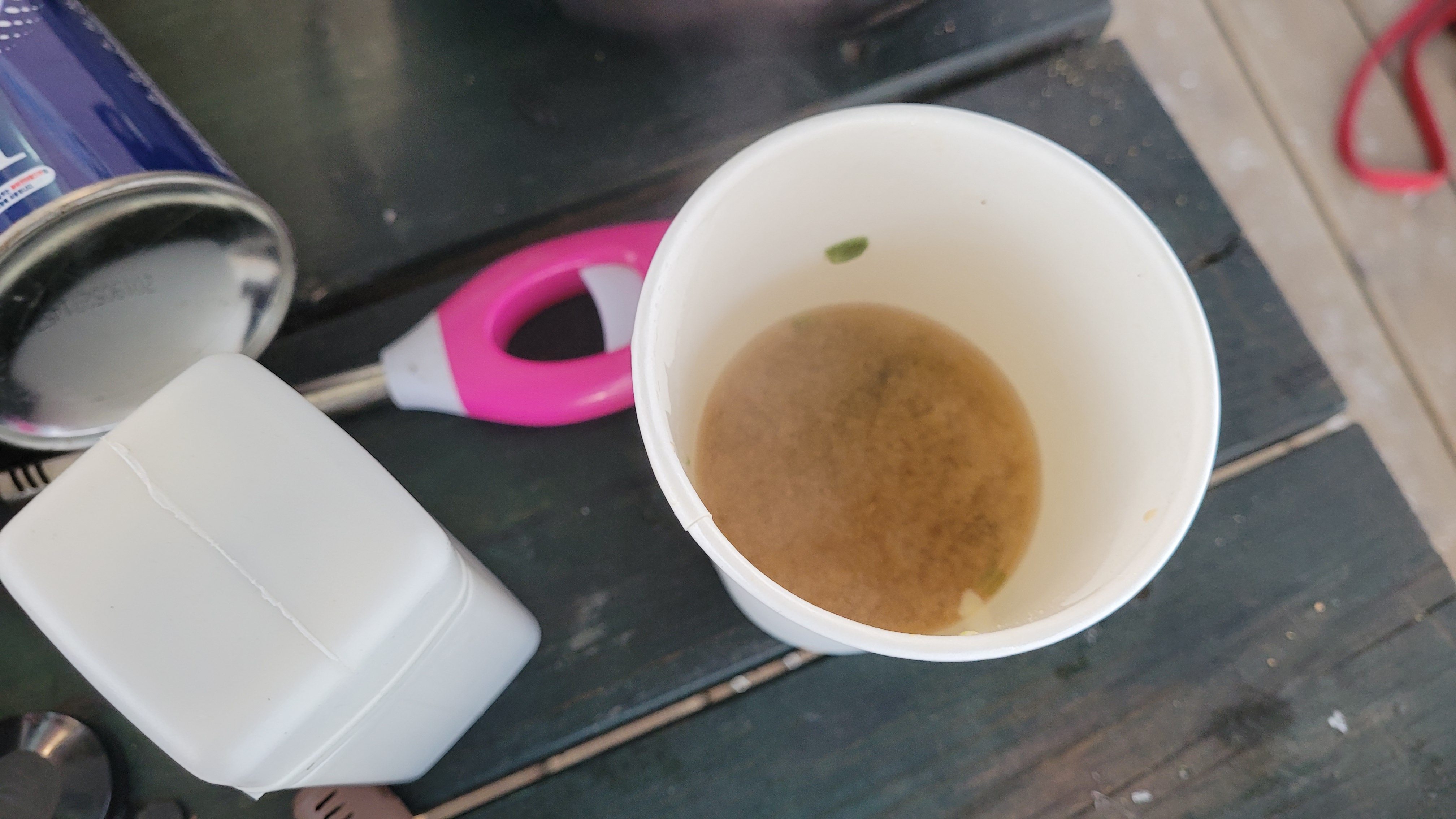 컵안에 미소 된장국