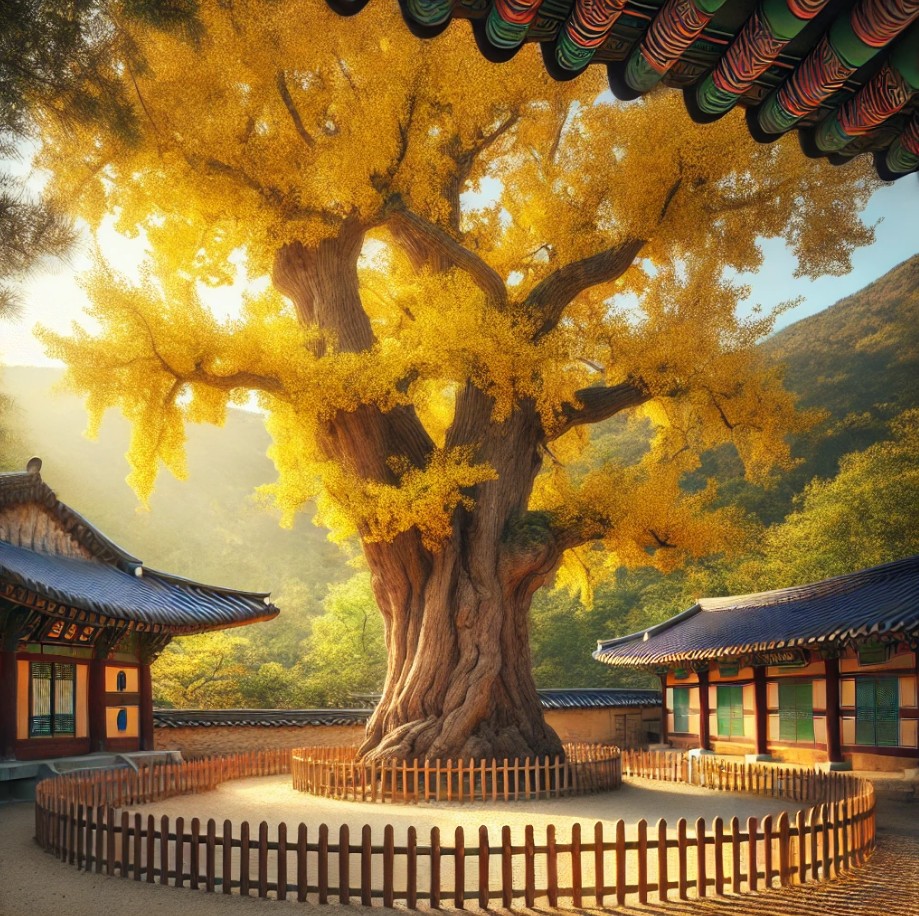 용문사 은행나무 이미지