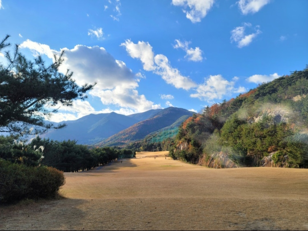 영남 알프스 골프장 코스 사진