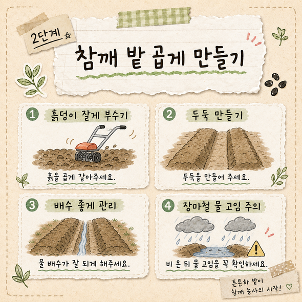 참깨 파종시기