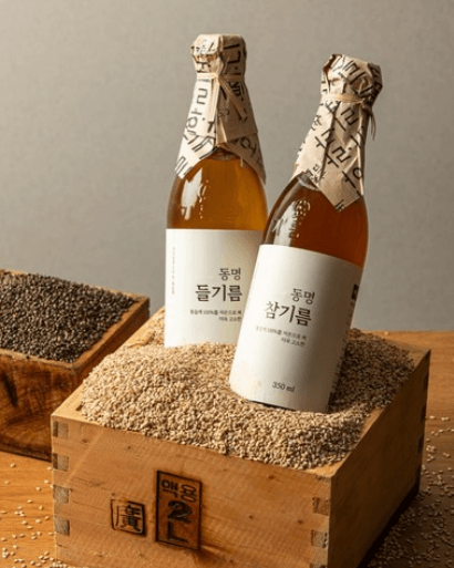 저온 압착 통참깨 참기름 & 통들깨 들기름