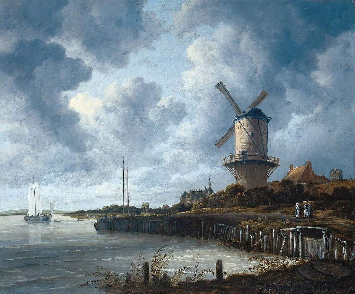 루이스달&#44; &quot;The Windmill at Wijk bij Duurstede&quot;