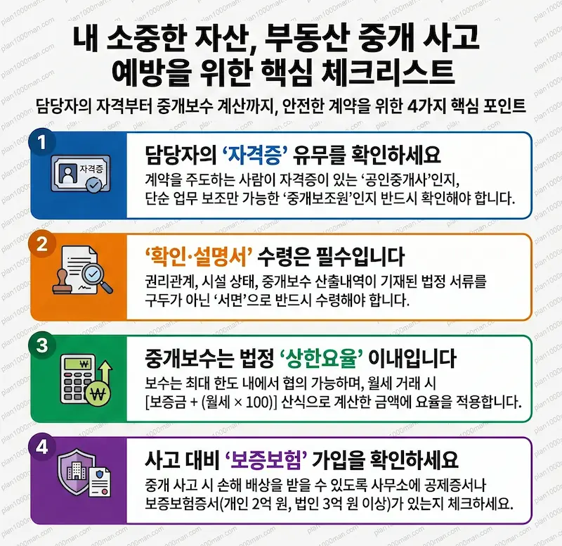 부동산 중개 제도 인포그래픽