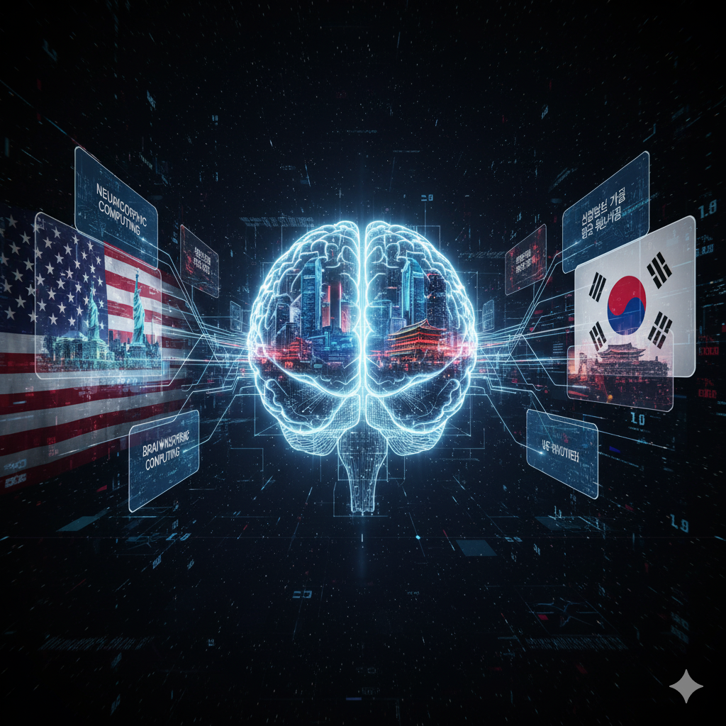 미국과 한국의 뇌기반 AI연구