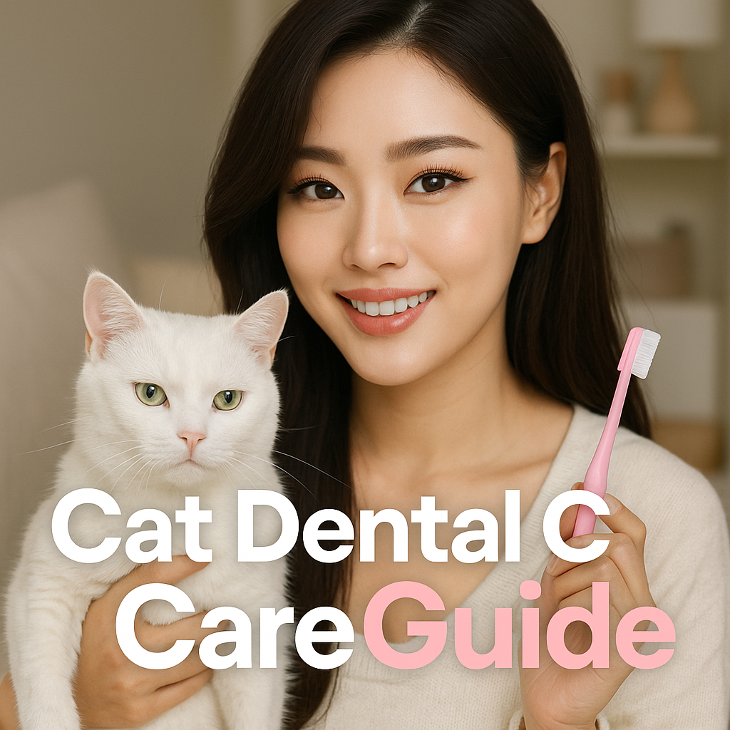 고양이 이빨 관리, 양치 훈련법까지 완전 정복!