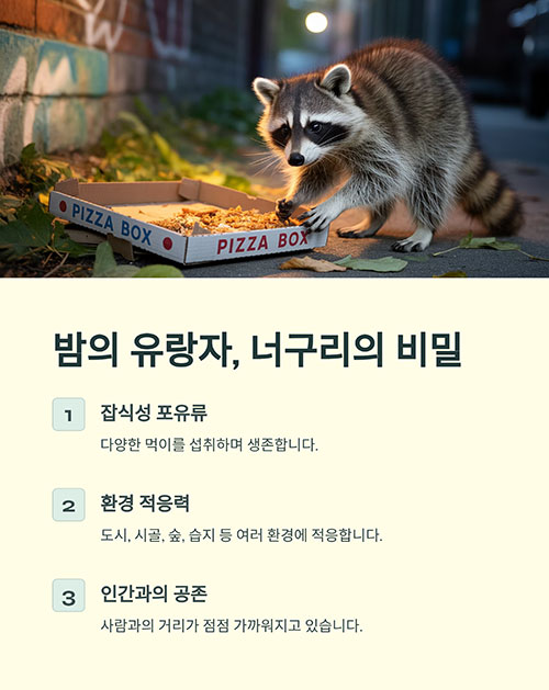 너구리의 생태와 생활 습관 파헤치기