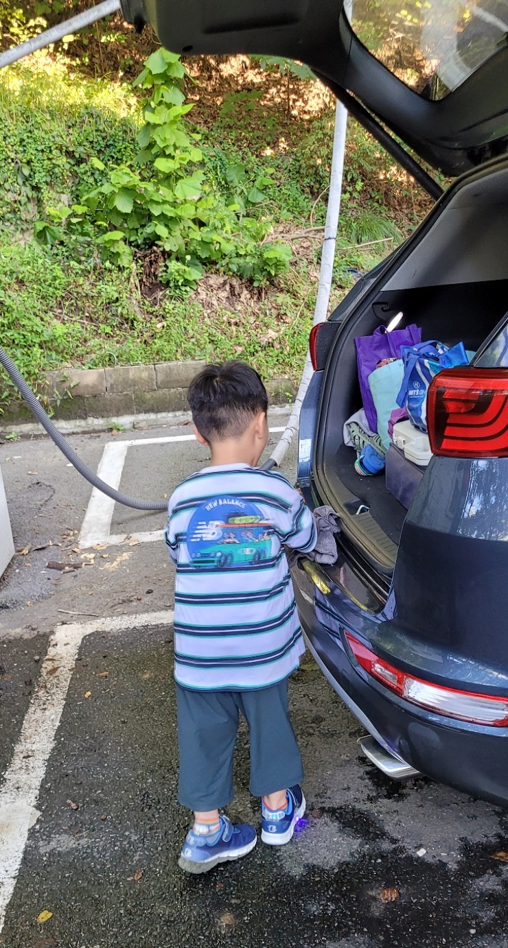 코인 세차 아이랑 특별한 경험