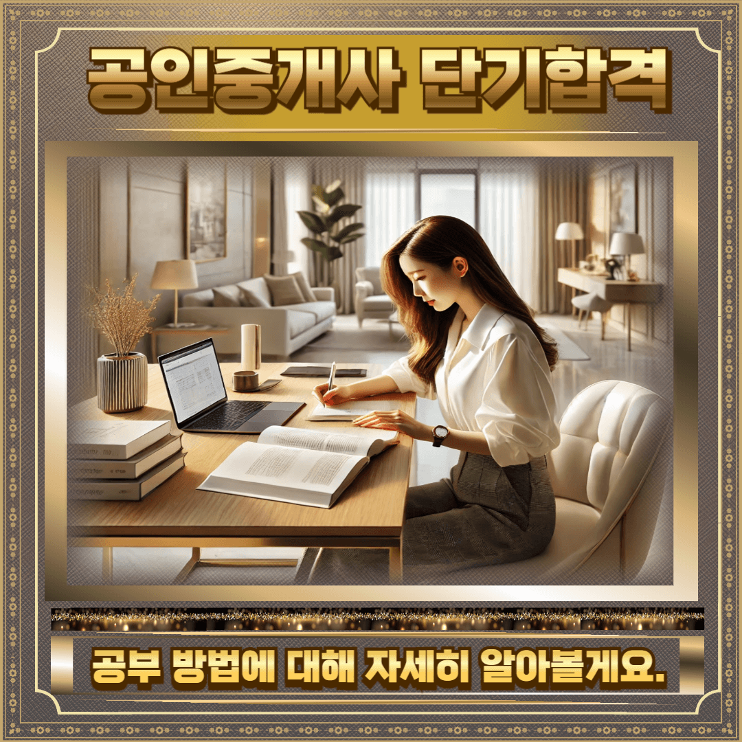 공인중개사 단기 합격