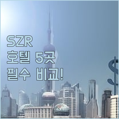두바이 셰이크 자이드 로드 SZR 호..