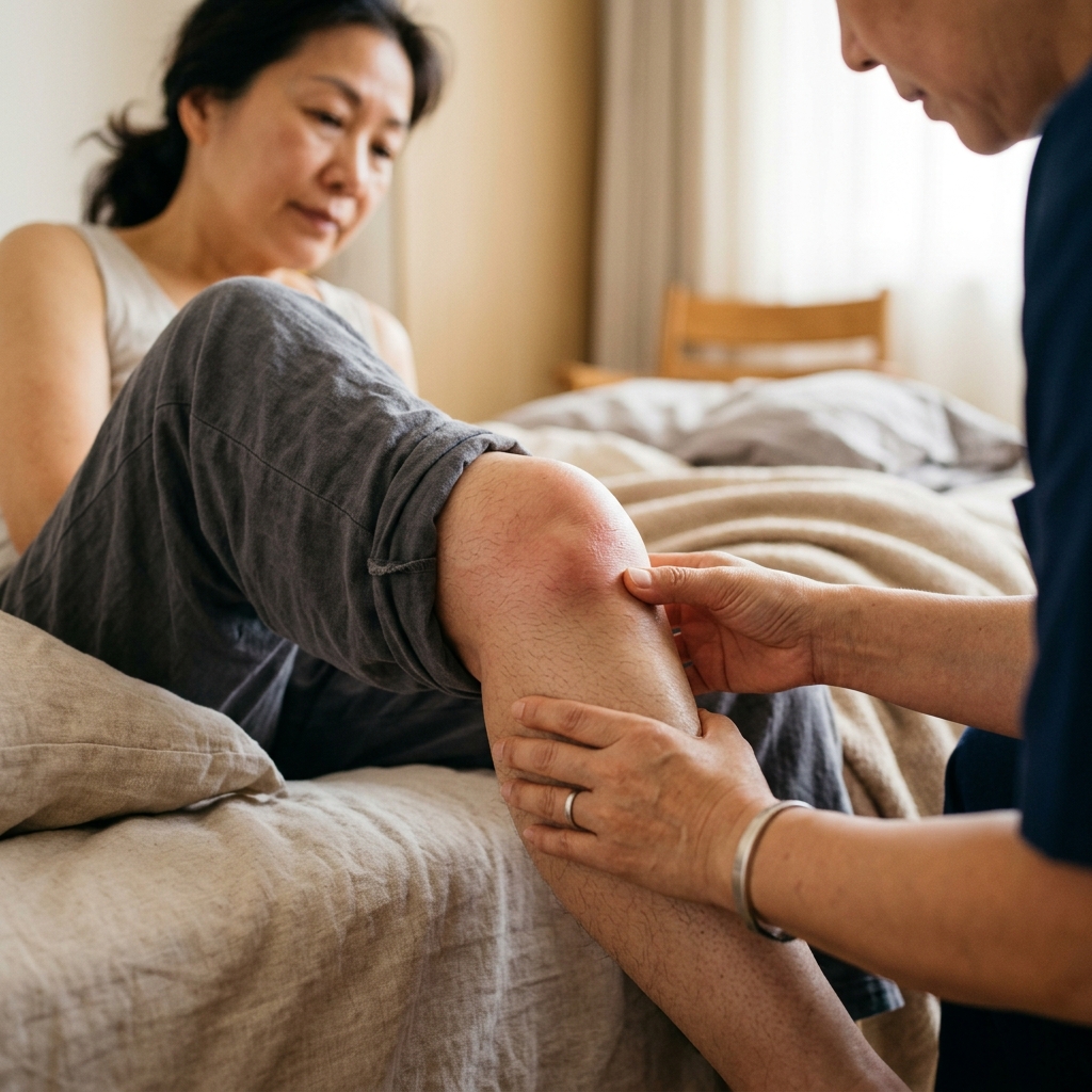 무릎 연골 손상 증상