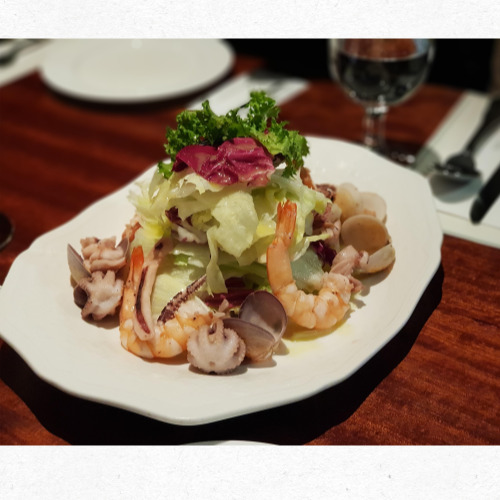 여름 제철 해산물 샐러드 비타민C 효과