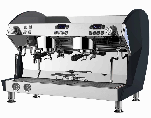 반자동 커피머신 사진