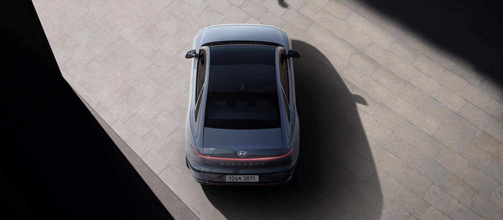 그랜저 외부 인테리어