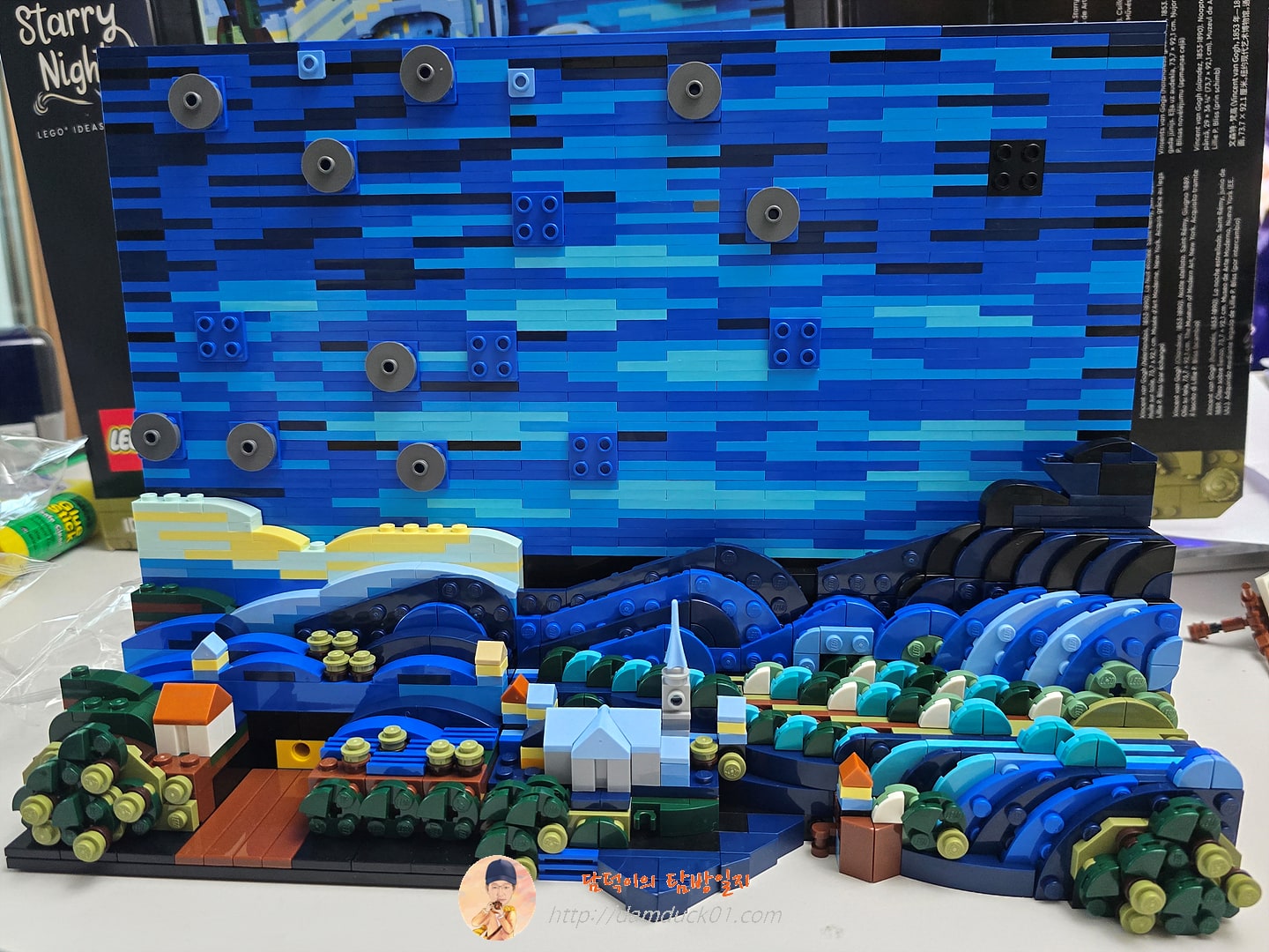 레고 아이디어 21333 빈센트 반 고흐 - 별이 빛나는 밤