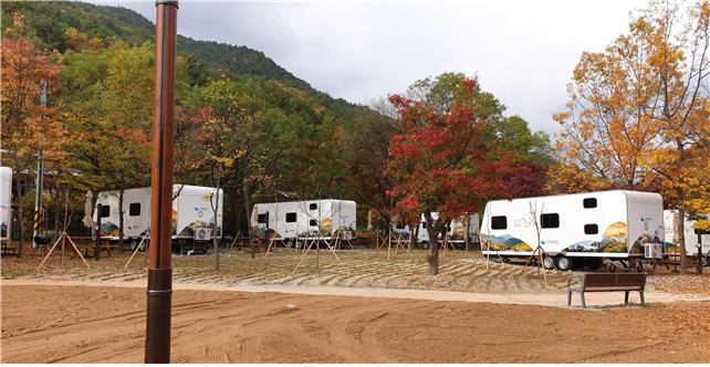 설악산 국립공원 설악동오토캠핑장