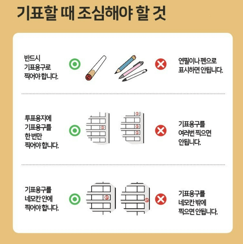 사전투표 방법 사전투표소 장소 찾기