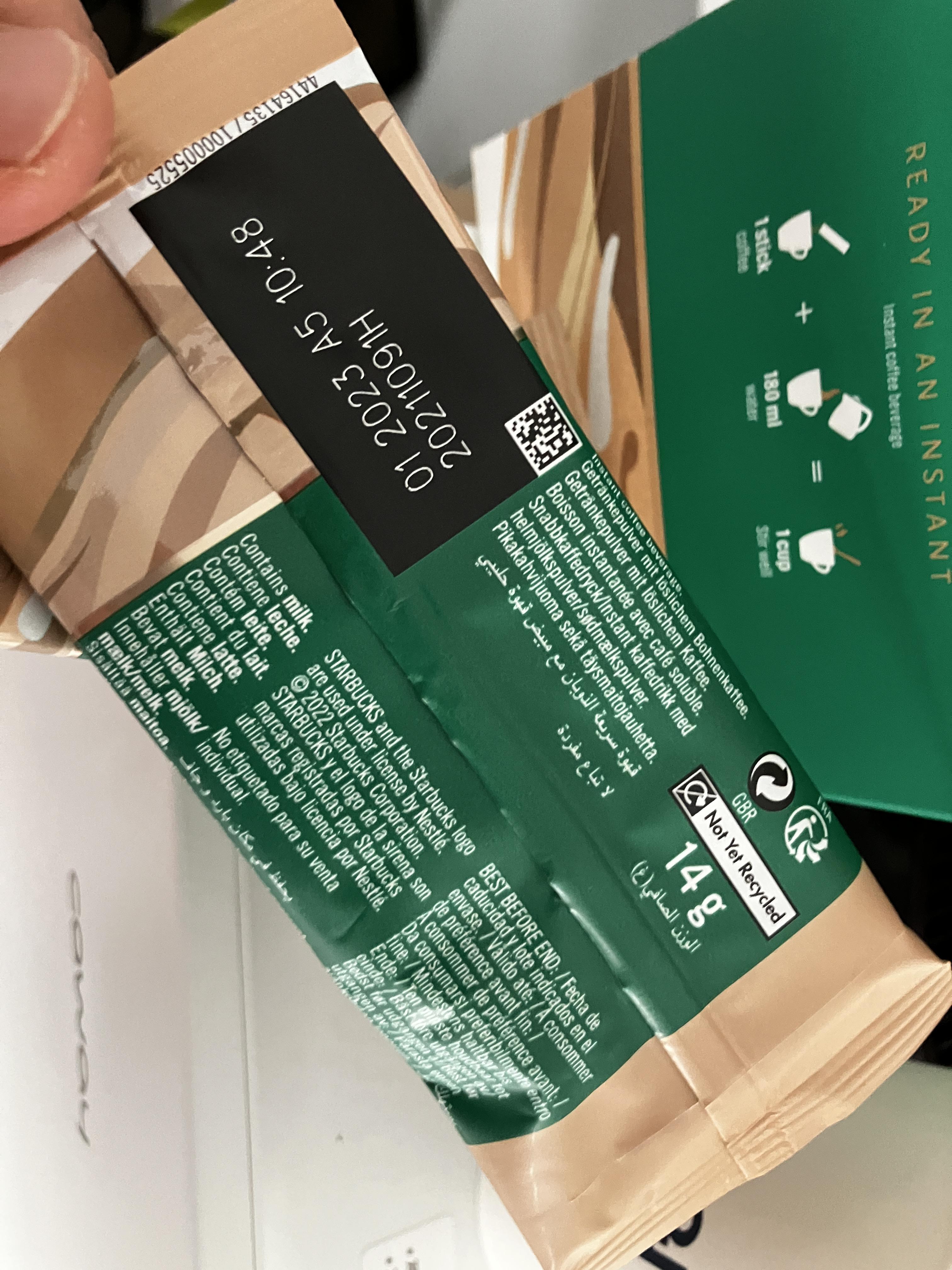 스타벅스 카페라떼 믹스