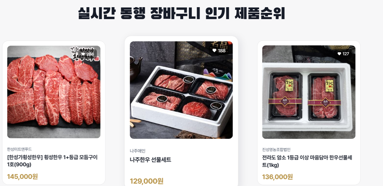 2023 눈꽃 동행축제 동행제품