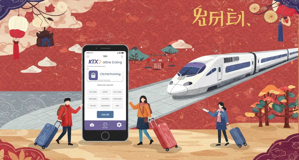 서울 &rarr; 부산 추석 기차표 예매