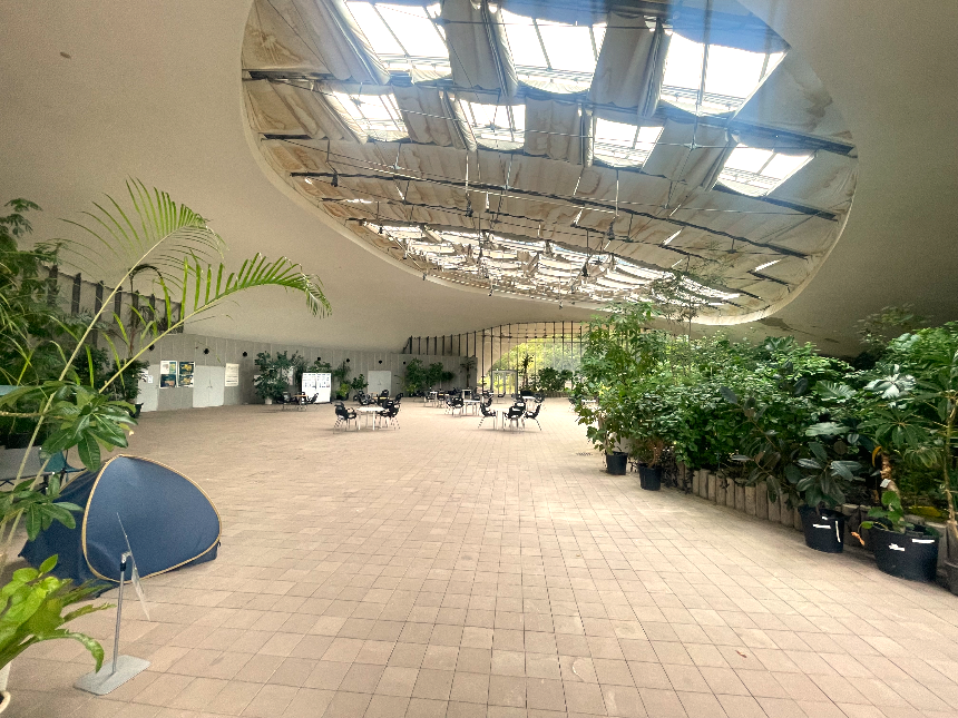 아일랜드시티 중앙공원 건축물 내부 전경