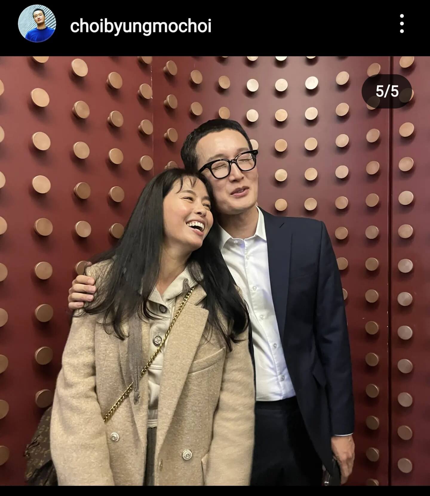 최병모 배우님 부부 출처 : 최병모 배우님 인스타 계정